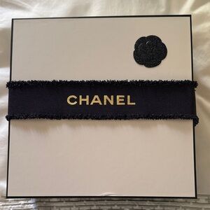 CHANEL Black and Gold 2025 Christmas boxes